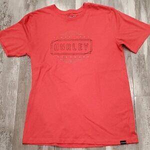 Hurley Red Short Sleeve Tee